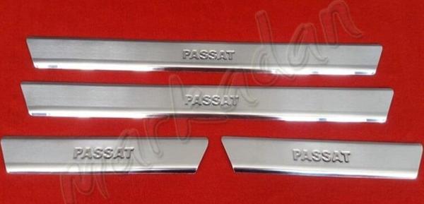 Markadan VW Passat B8 Krom Kapı Eşiği 2015 Sonrası 4 Parça Paslanmaz Çelik - Image 1