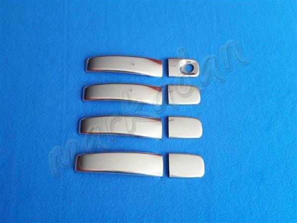 Opel Vivaro Krom Kapı Kolu 2001-2014 4 Kapı Paslanmaz Çelik - Image 1