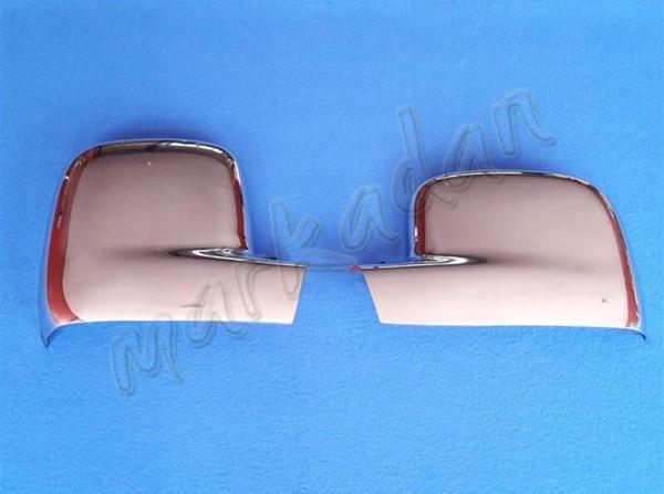 VW Caddy Krom Ayna Kapağı 2004-2014 2 Parça Abs Krom - Image 1
