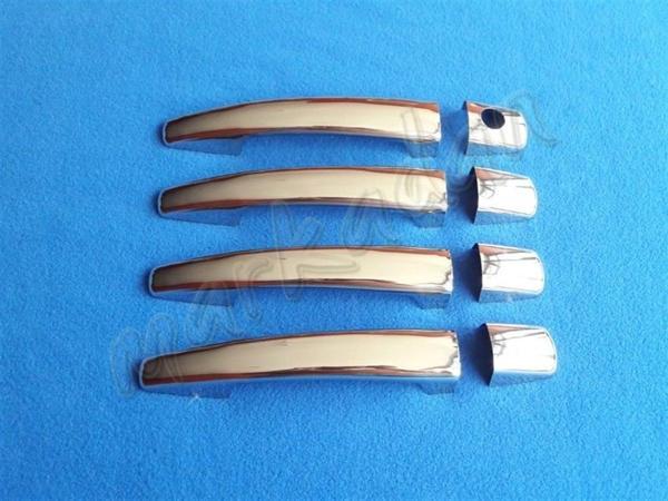 Peugeot 308 Krom Kapı Kolu 2007-2013 4 Kapı Paslanmaz Çelik - Image 1
