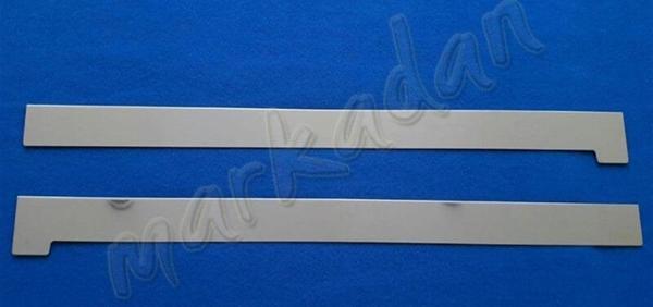 VW Caddy Krom Sürgülü Kapı Çıtası 2015-2020 2 Parça Paslanmaz Çelik - Image 1