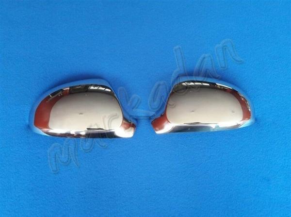 VW Passat 3C Krom Ayna Kapağı 2005-2011 2 Parça Paslanmaz Çelik - Image 1