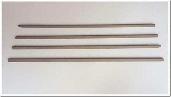 VW Polo HB Krom Cam Çıtası 1994-2001 4 Parça Paslanmaz Çelik - Image 1