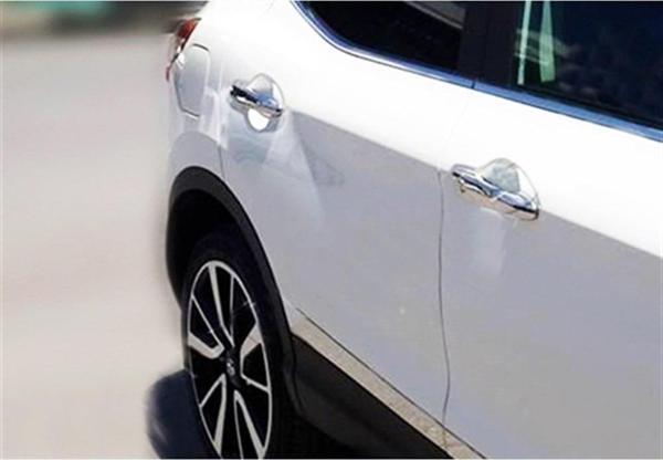 Renault Kadjar Sensörlü Krom Kapı Kolu 2015 Sonrasi 4 Kapı Paslanmaz Çelik - Image 1