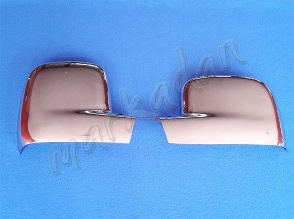 VW T5 Caravelle Krom Ayna Kapağı 2003-2010 2 Parça Abs Krom - Image 1