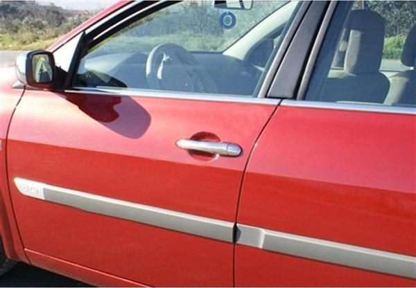 Renault Modus Krom Kapı Kolu 2005-2013 4 Kapı Paslanmaz Çelik - Image 1