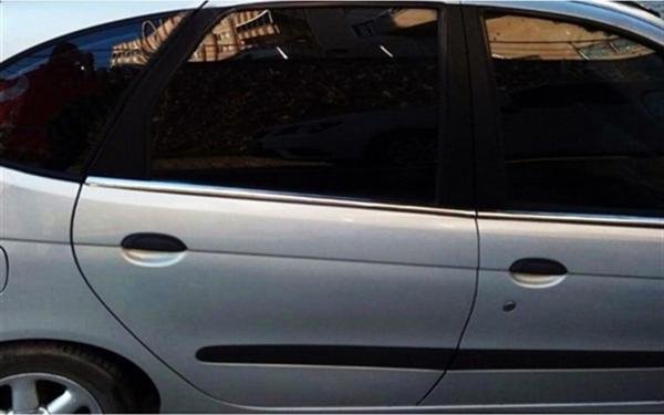 Renault Scenic Krom Cam Çıtası 1996-2003 4 Parça Paslanmaz Çelik - Image 1