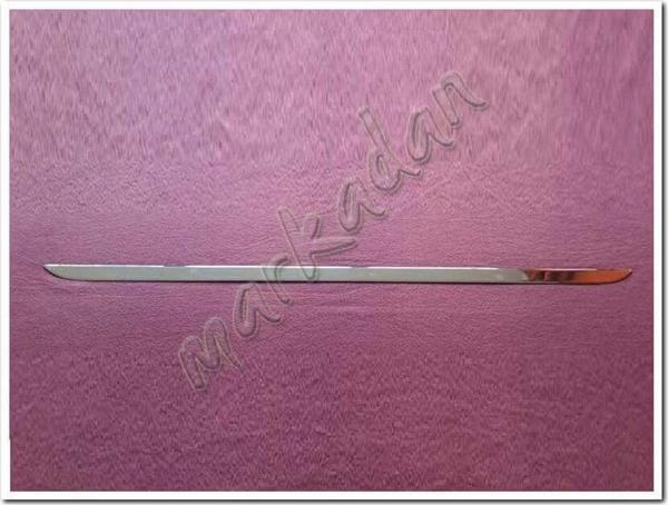WOC Chrome Bmw 1 F20 Krom Bagaj Alt Çıta 2015-2019 Paslanmaz Çelik - Image 1