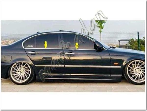 WOC Chrome Bmw E46 Sedan Krom Cam Çıtası 1998-2006 4 Parça Paslanmaz Çelik - Image 1
