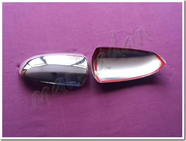 WOC Chrome Bmw X5 Krom Ayna Kapağı 2007-2012 2 Parça Paslanmaz Çelik - Image 1