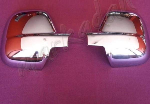 WOC Chrome Citroen Berlingo Krom Ayna Kapağı 2012-2018 2 Parça Abs Krom - Image 1