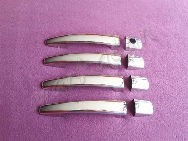 WOC Chrome Citroen C4 Krom Kapı Kolu 2004-2010 4 Kapı Paslanmaz Çelik - Image 1