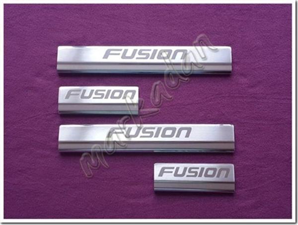 WOC Chrome Ford Fusion Krom Kapı Eşiği 2002-2012 4 Parça Paslanmaz Çelik - Image 1
