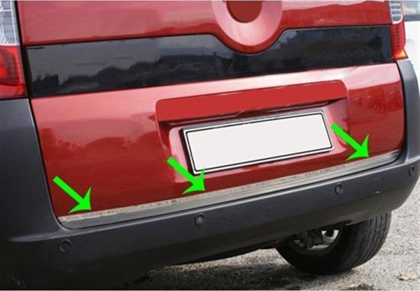 WOC Chrome Citroen Nemo Krom Bagaj Alt Çıta 2008 Sonrası Paslanmaz Çelik - Image 1