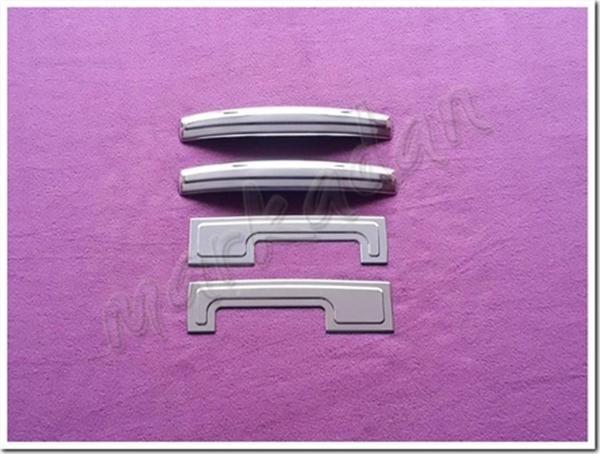 WOC Chrome Dacia Dokker Desenli Krom Kapı Kolu 2012-2021 4 Kapı Paslanmaz Çelik - Image 1