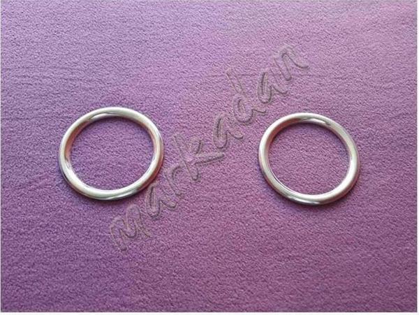 WOC Chrome Ford Tourneo Courier Krom Sis Farı Çerçevesi 2014-2017 2 Parça Paslanmaz Çelik - Image 1