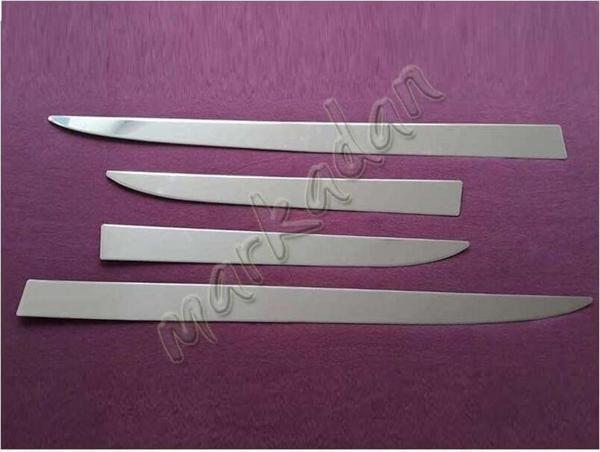 WOC Chrome Hyundai Tucson Krom Geniş Yan Kapı Çıtası 2015-2020 4 Parça Paslanmaz Çelik - Image 1