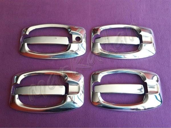 WOC Chrome Fiat Ducato Krom Kapı Kolu 2006-2014 4 Kapı 8 Parça Paslanmaz Çelik - Image 1