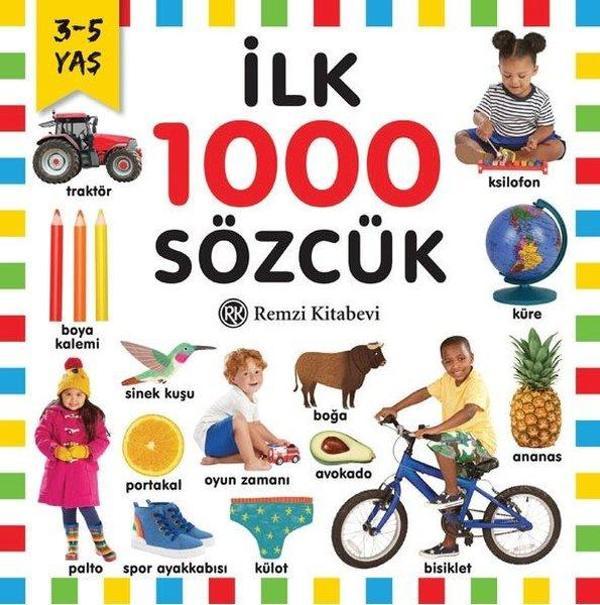 İlk 1000 Sözcük 3 - 5 Yaş - Remzi Kitabevi - Image 1