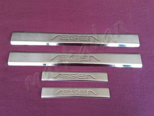 WOC Chrome Fiat Egea Krom Kapı Eşiği 2015 Sonrası 4 Parça Paslanmaz Çelik - Image 1