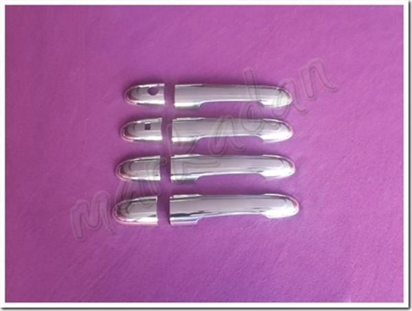 WOC Chrome Mercedes Viano Sensörlü Krom Kapı Kolu 2004-2014 4 Kapı Paslanmaz Çelik - Image 1
