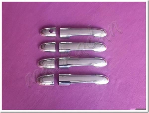 WOC Chrome Mercedes Viano Sensörsüz Krom Kapı Kolu 2004-2014 4 Kapı Paslanmaz Çelik - Image 1