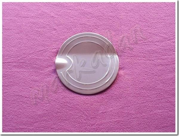 WOC Chrome Fiat Fiorino Krom Depo Kapağı 2008 Sonrası Paslanmaz Çelik - Image 1