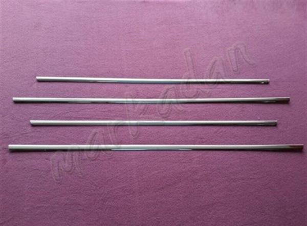 WOC Chrome Mercedes W201 Krom Cam Çıtası 1983-1993 4 Parça Paslanmaz Çelik - Image 1