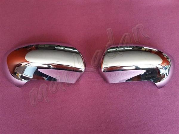 WOC Chrome Nissan Qashqai Krom Ayna Kapağı 2007-2014 2 Parça Abs Krom - Image 1