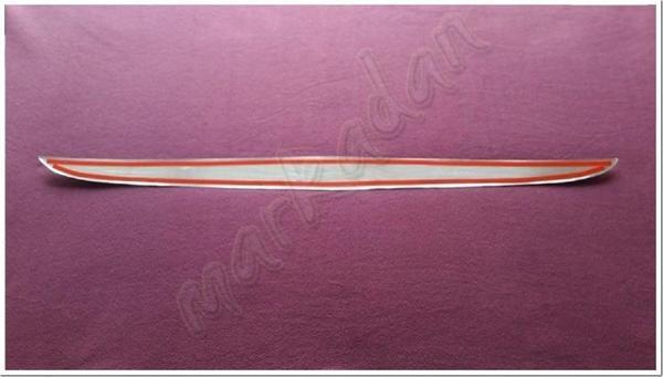 WOC Chrome Opel Astra J HB Krom Bagaj Alt Çıta 2009-2015 Paslanmaz Çelik - Image 1
