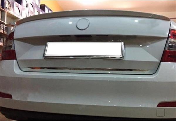 WOC Chrome Skoda Octavia Krom Bagaj Alt Çıta 2013-2019 Paslanmaz Çelik - Image 1