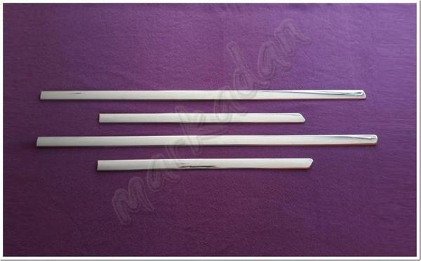WOC Chrome VW Bora Krom Yan Kapı Çıtası 1998-2004 4 Parça Paslanmaz Çelik - Image 1