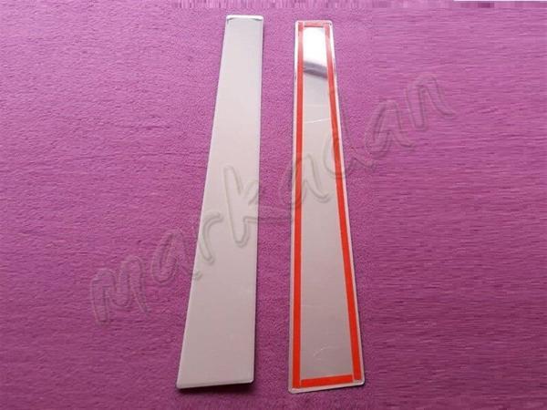WOC Chrome VW Caddy Kapı Direği 2004-2014 2 Parça Paslanmaz Çelik - Image 1