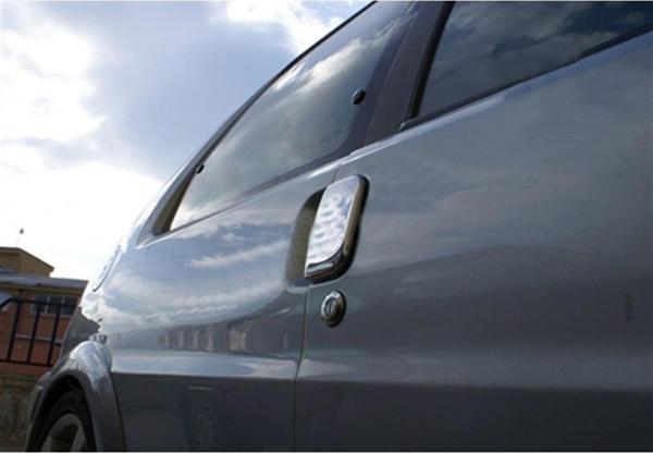WOC Chrome Peugeot 106 Krom Kapı Kolu 1992-2002 2 Kapı Paslanmaz Çelik - Image 1