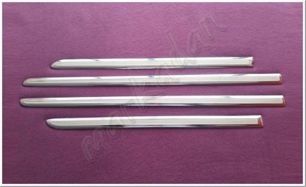 WOC Chrome VW Caddy Krom Yan Kapı Çıtası 2015-2020 4 Parça Paslanmaz Çelik - Image 1