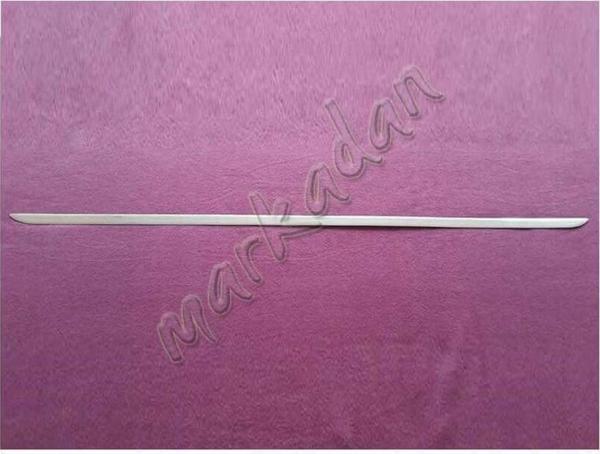 WOC Chrome Renault Clio 2 HB Krom Bagaj Alt Çıta 1999-2006 Paslanmaz Çelik - Image 1
