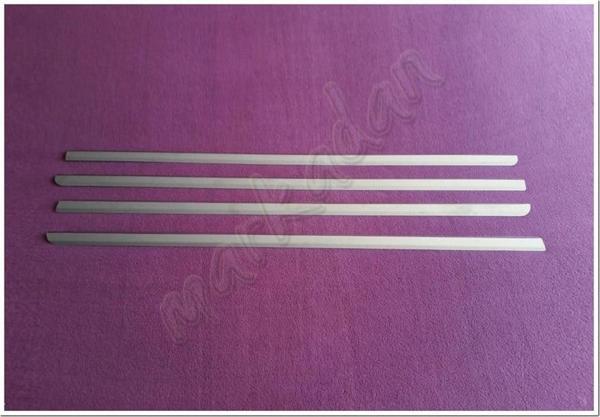 WOC Chrome Renault Clio 2 HB Krom Cam Çıtası 1999-2009 4 Parça Paslanmaz Çelik - Image 1