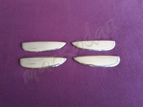 WOC Chrome Renault Clio 2 Krom Kapı Kolu 1999-2009 4 Kapı Paslanmaz Çelik - Image 1