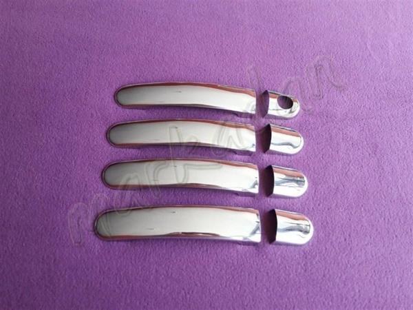WOC Chrome VW Polo Krom Kapı Kolu 2001-2009 4 Kapı Paslanmaz Çelik - Image 1