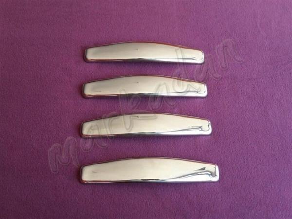 WOC Chrome Renault Clio Symbol Krom Kapı Kolu 2009-2012 4 Kapı Paslanmaz Çelik - Image 1