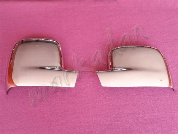 WOC Chrome VW T5 Caravelle Krom Ayna Kapağı 2003-2010 2 Parça Abs Krom - Image 1