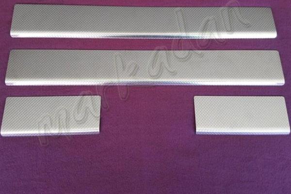 WOC Chrome Renault Megane 3 HB Krom Kapı Eşiği 2010-2016 4 Parça Paslanmaz Çelik - Image 1