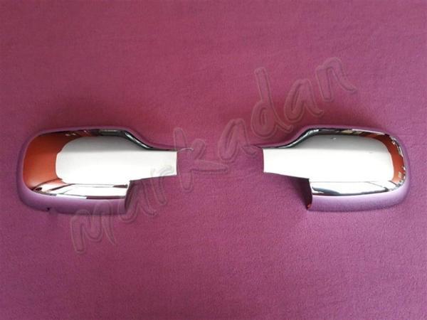 WOC Chrome Renault Scenic 2 Krom Ayna Kapağı 2003-2009 2 Parça Abs Krom - Image 1