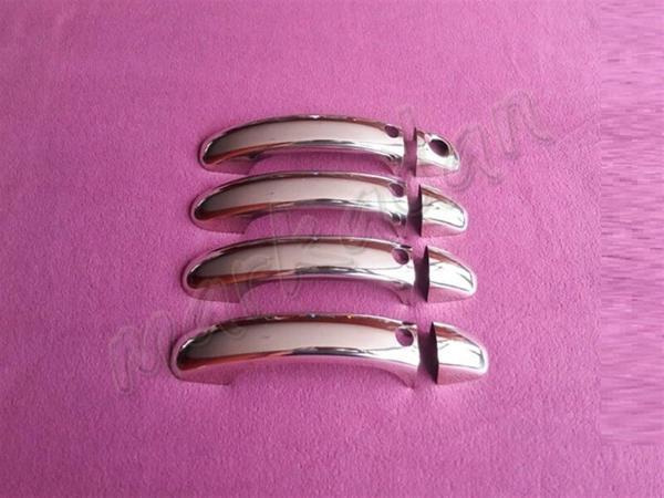 WOC Chrome VW Touareg Sensörlü Krom Kapı Kolu 2008-2010 4 Kapı Paslanmaz Çelik - Image 1
