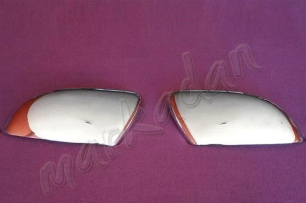 WOC Chrome VW Touran Krom Ayna Kapağı 2009 Sonrası 2 Parça Paslanmaz Çelik - Image 1