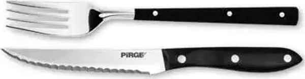 Pirge Elıte Steak / Biftek Bıçağı & Çatal Seti 12 Cm - Image 1