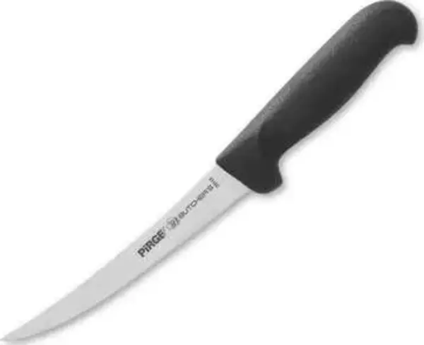 Pirge Butcher's Sıyırma Bıçağı Kıvrık Sert 15 Cm - Image 1
