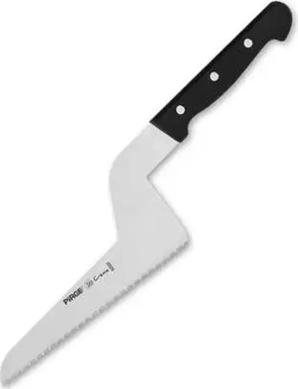 Pirge Creme Ekmek & Pasta Bıçağı Dişli 22 Cm - Image 1