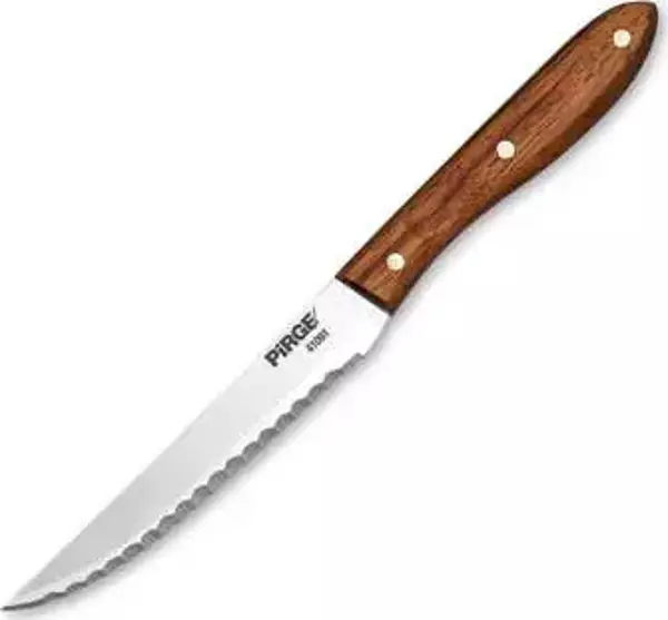 Pirge Sultan Steak / Biftek Bıçağı Gül Saplı 12 Cm - Image 1