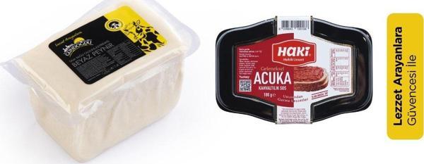 Haki Şahane 2'li Paketi ( 180gr acuka + 650gr beyazpeynir ) - Image 1